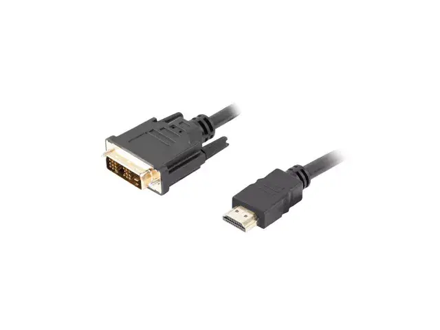 LANBERG HDMI uz DVI‑D kabelis 0,5 m Photo 2