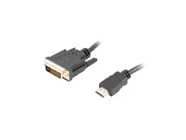 Video kabeļa adapteris Lanberg CA-HDDV-20CU-0030-BK Photo 2