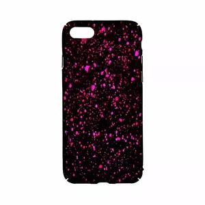 Phone case GreenGo for iPhone 7/8 — Splash Black Pink, protective soft-shell cover