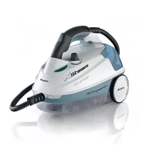 Tvaika tīrītājs Ariete 4147 Pārnēsājamais tvaika tīrītājs 1.1 L 1500 W Melns Zils Balts