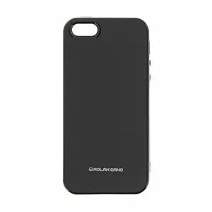TPU maciņš molan cano priekš iPhone XR — melns, elastīgs aizsargvāciņš
