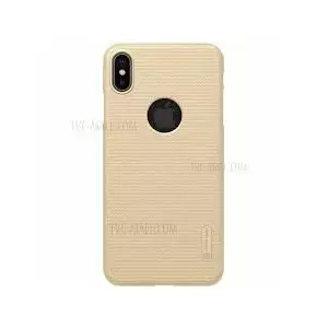 Aizsargmaciņš Nillkin priekš Apple iPhone XR Super Frosted Shield, ciets korpuss, zelta