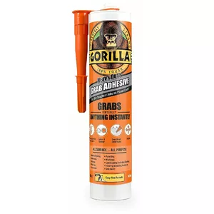 Līme Gorilla Glue Grab 290 ml – ūdensizturīga, ātri žūstoša būvlīme Gorilla
