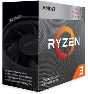 Procesors AMD Ryzen 3 3200G 3.6 GHz 4 kodoli 4 MB L3 Socket AM4