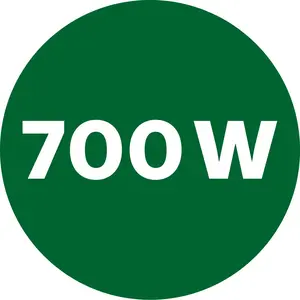 Powerful 700 W motor for effortless processing