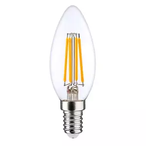 LED spuldze LEDURO 70305 Siltā baltā 3000 K 6 W E14 F