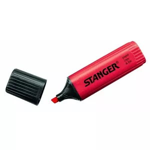 STANGER highlighter, 1-5 mm, red, 1 pc 180003000