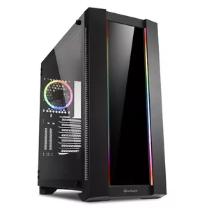PC Case Sharkoon ELITE SHARK CA200G Midi Tower Black