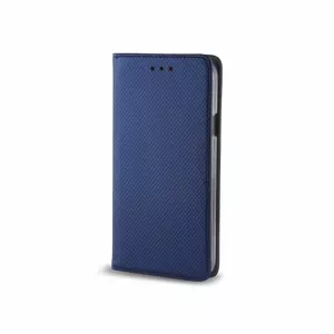 Smart Magnet iLike Xiaomi Redmi Go Navy Blue smartphone sleeve, magnetic closure, compact protective case