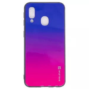 Protective case Evelatus for Samsung Galaxy A40 — Gradient glass back, 4-color Mystery finish