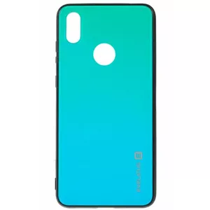 Vāciņš Evelatus priekš Huawei Y7 2019 — gradienta stikla aizmugure, piemērots 6" ekrānam