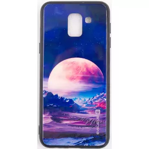 Smartphone protective glass case Evelatus for Samsung J6 2018 — slim fit tempered front cover