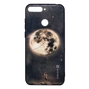 Чехол Evelatus для Huawei Y6 2018 — защитная задняя панель Picture Glass