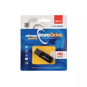 IMRO BLACK/32G USB USB zibatmiņa 32 GB USB Type-A 2.0 Melns