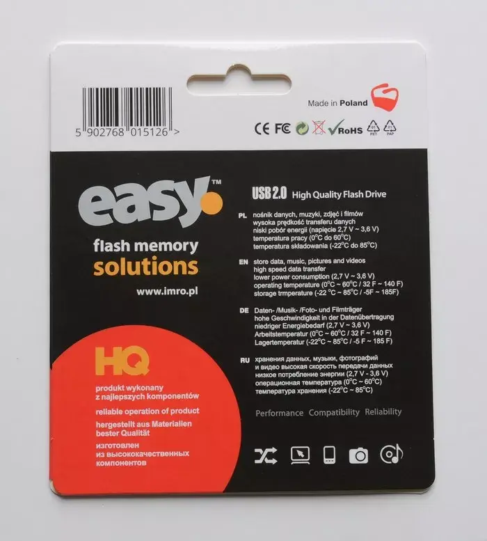 USB флеш-память IMRO 16GB EASY Photo 2