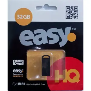 USB flash drive IMRO EASY/32GB — 32 GB, USB Type-A 2.0, capless, black