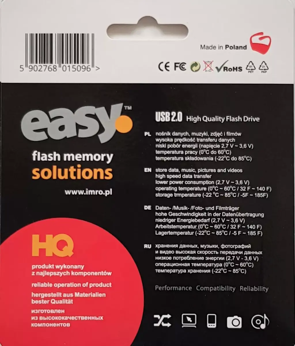USB флеш-память IMRO EASY 64GB EASY/64GB Photo 2