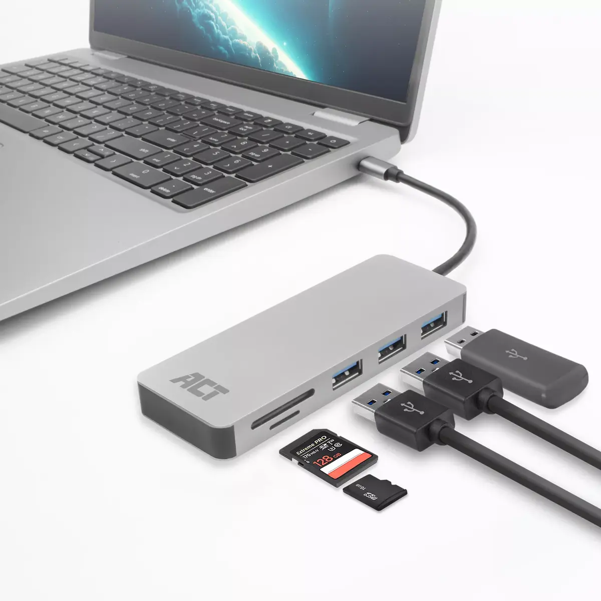 USB-C centrmezgls ACT AC7050 Photo 4
