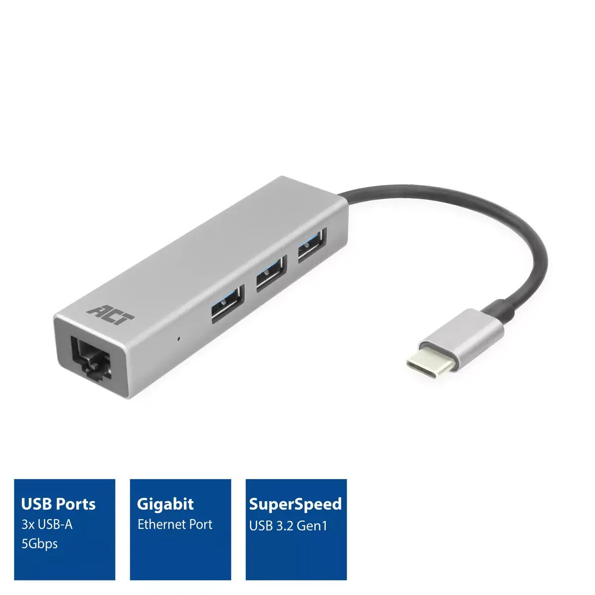USB-C Hub ACT AC7055 Photo 2