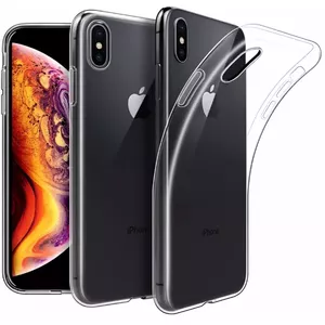 Swissten Clear Jelly Back Case 1.5 mm Silicone Case for Apple iPhone XS Max Transparent