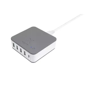 Xtorm USB Power Hub Cube Pro Universāls Pelēks, Balts AC Ātrā uzlāde Iekštelpas