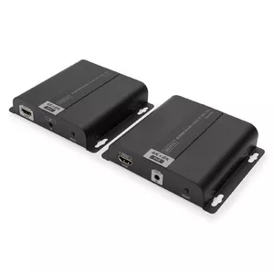 AV transmitter & receiver Digitus 4K HDMI Extender via CAT/IP Set PoE
