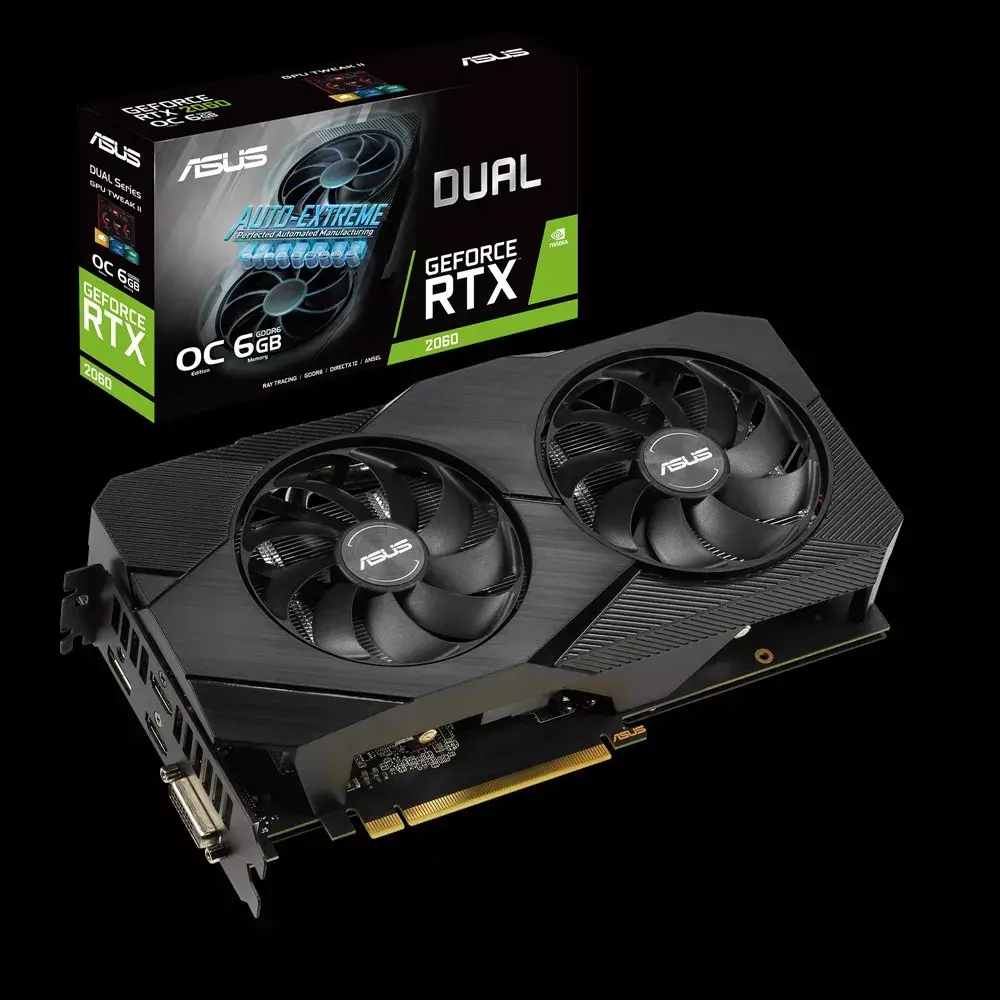 ASUS Dual -RTX2060-O6G-EVO 90YV0CH2-M0NA00 Photo 2