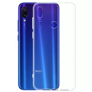 Прозрачный силиконовый чехол Evelatus для Xiaomi Redmi 7, 1,5 мм прозрачный TPU