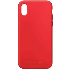 Aizsargvāciņš no silikona Evelatus priekš iPhone X, Soft Touch TPU, sarkans