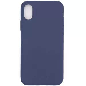 Protective phone case Evelatus for iPhone X — Soft Touch TPU, blue