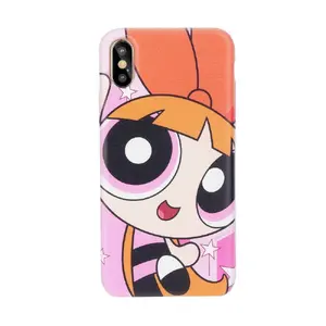 Silikona vāciņš Cartoon Network The Powerpuff Girls priekš Apple iPhone XS Max — Blossom dizains