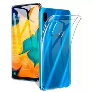 Evelatus Transparent Silicon Case for Samsung A20