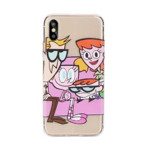 Silikona telefona maciņš Cartoon Network Dexter priekš Apple iPhone XS Max — mīksts aizsargvāks