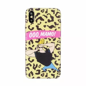 Silicone phone case Cartoon Network Johnny Bravo for Apple iPhone X/XS