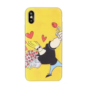 Silikona maciņš Cartoon Network Johnny Bravo priekš Apple iPhone XS Max