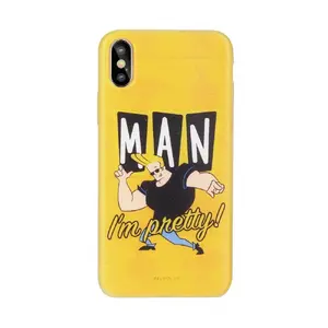 Silikona aizsargvāks Cartoon Network Johnny Bravo priekš Apple iPhone XS Max