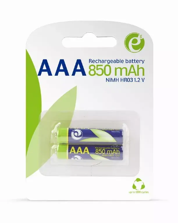 Uzlādējama baterija Gembird EG-BA-AAA8R-01 Photo 2