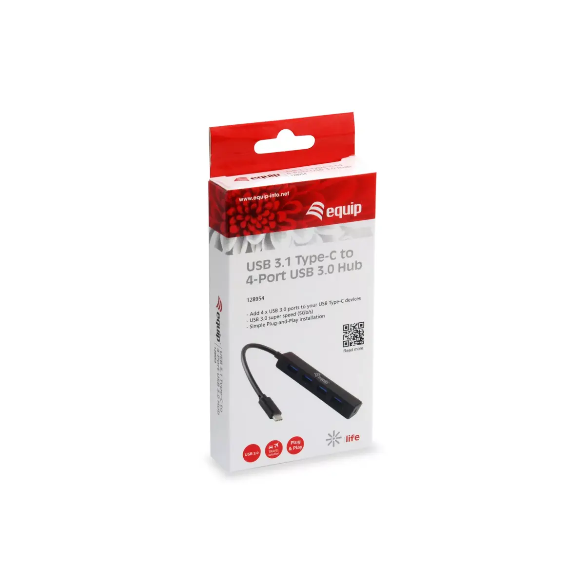 Хаб USB 3.2 Gen 1 Equip 128954 Photo 2