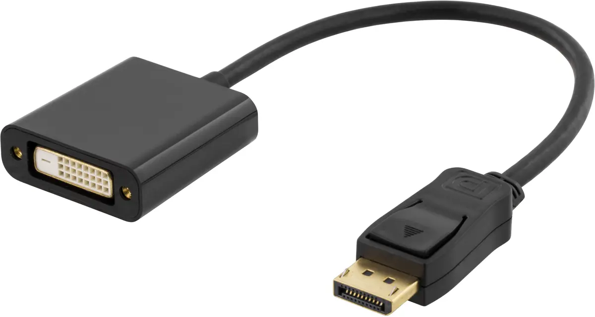 DELTACO DP-DVI14 Video kabeļa adapteris DisplayPort