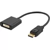 Video kabeļa adapteris Deltaco DP-DVI14-K Photo 2