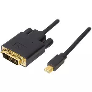 Адаптер видеокабеля Deltaco DP-DVI202