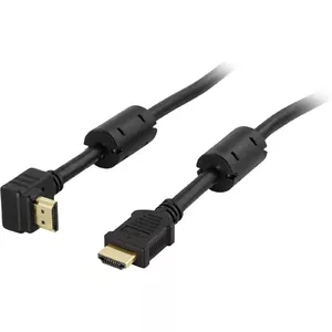 HDMI Cable Deltaco HDMI-1010V 1m Type A Male 18.6 Gbit/s Black