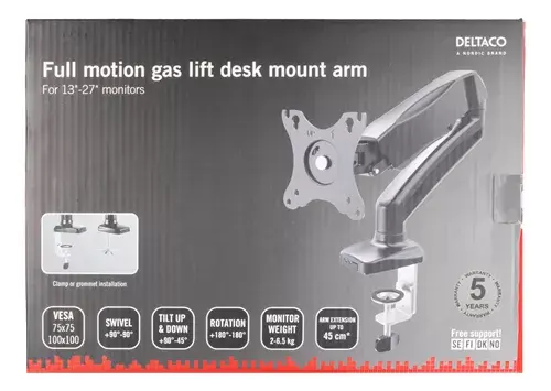 Monitoru stiprinājums Deltaco ARM-534 Photo 5