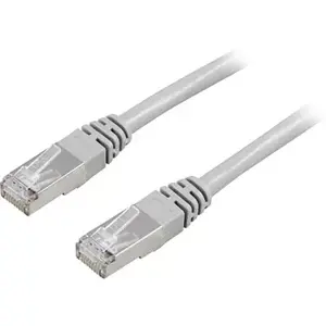 Сетевой кабель Deltaco FTP 35 м RJ-45 Cat6 Серый