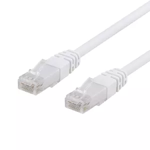 Сетевой кабель Deltaco TP-65V-CCA RJ-45 Cat6 5 м Белый