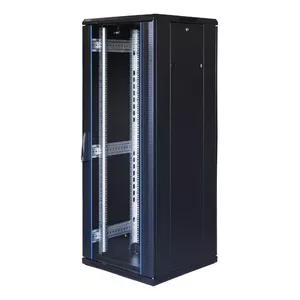 19" network cabinet TOTEN G6.6632.9001 32U 600x600 with glass front door