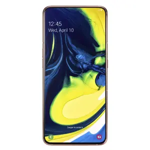 Смартфон Samsung Galaxy A80 SM-A805F, 6.7-дюймовый дисплей, 8 ГБ ОЗУ, 128 ГБ памяти, тройная камера 48 Мп, Dual SIM, золотой