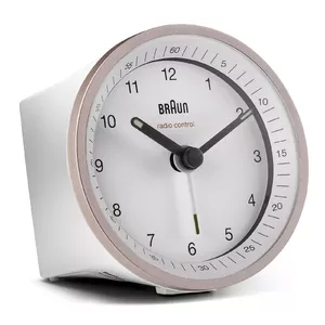 Кварцевые будильник Braun BC07 Розовый Белый