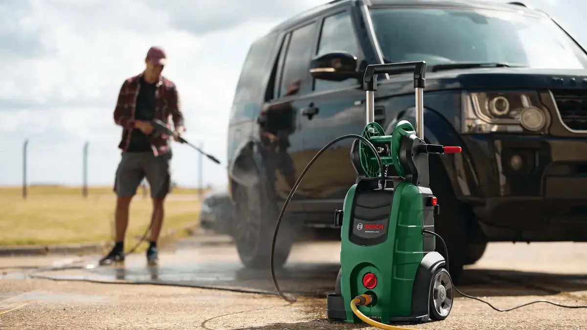 Elektriskais augstspiediena mazgātājs Bosch AdvancedAquatak 150 Photo 8