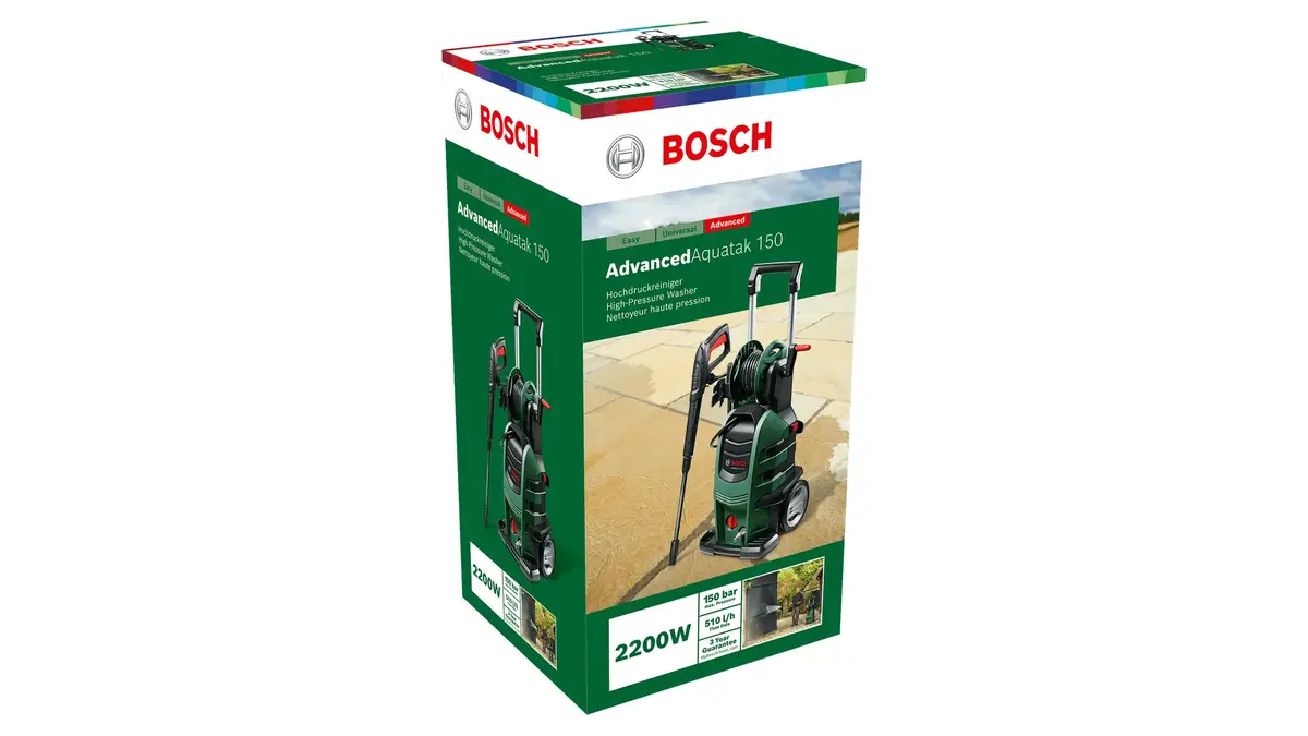 Elektriskais augstspiediena mazgātājs Bosch AdvancedAquatak 150 Photo 10